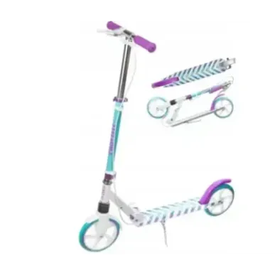 Самокат с передним амортизатором и ручным тормозом Raven Pastelle Pro 200mm