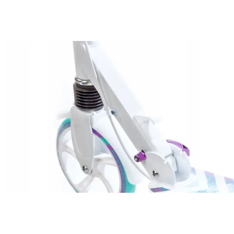 Самокат с передним амортизатором и ручным тормозом Raven Pastelle Pro 200mm