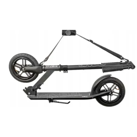 Õhkkummidega tõukeratas Snug Black 200mm