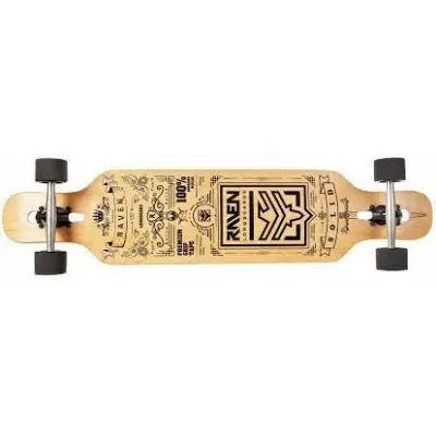 Longboard Raven Solid (pikk), ABEC9, 70mm