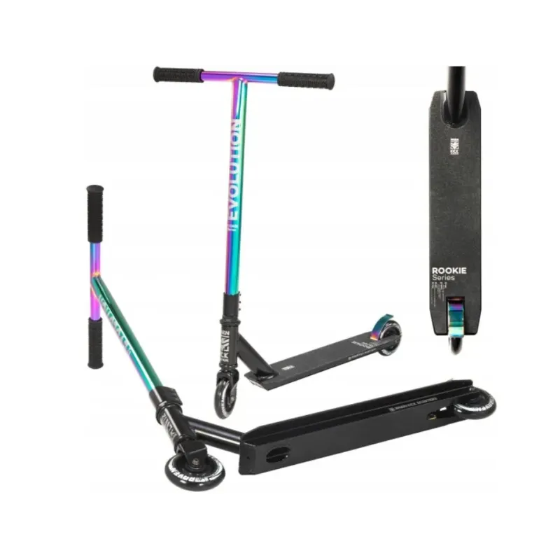 Трюковый самокат Raven Rookie Neo Chrome