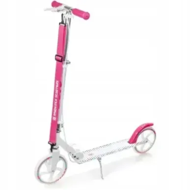 Большие колеса и ручной тормоз - самокат Dots 200mm