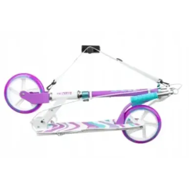 Стильный самокат Zea 200мм - большие колеса + ручной тормоз