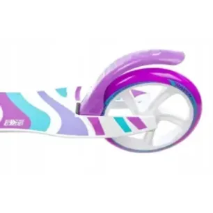 Стильный самокат Zea 200мм - большие колеса + ручной тормоз