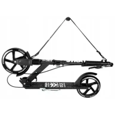 Самокат с амортизацией Raven Straight Pro 200mm с ручным тормозом