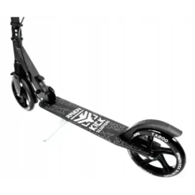 Самокат с амортизацией Raven Straight Pro 200mm с ручным тормозом