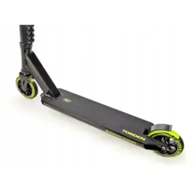 Eriti tugev trikiratas Torden 110mm must/laimiroheline