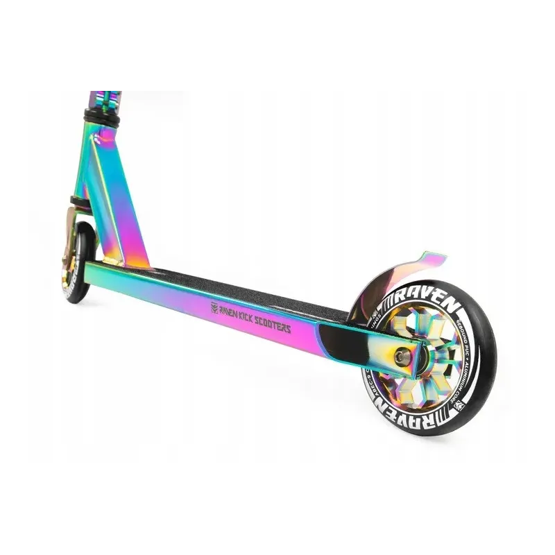 Особо прочный трюковый самокат Raven Torden Neo Chrome 110мм