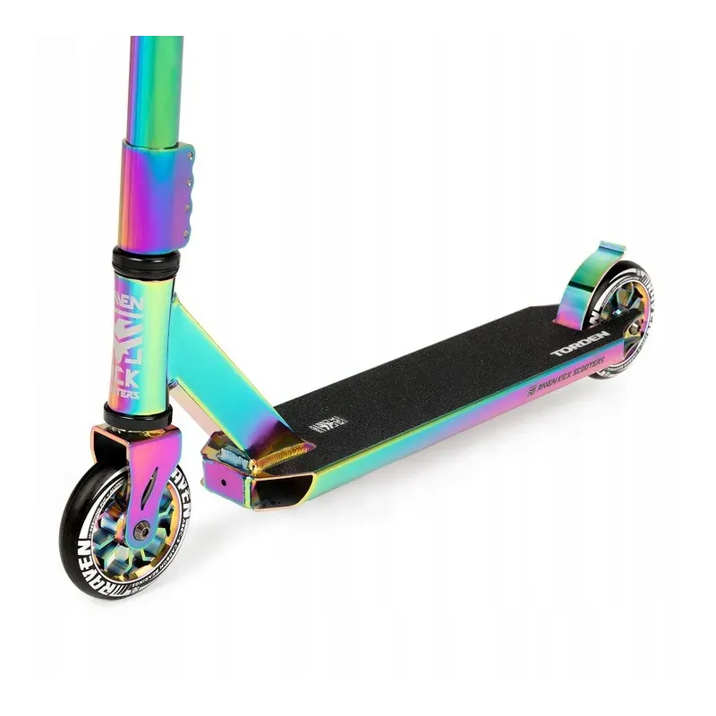 Особо прочный трюковый самокат Raven Torden Neo Chrome 110мм