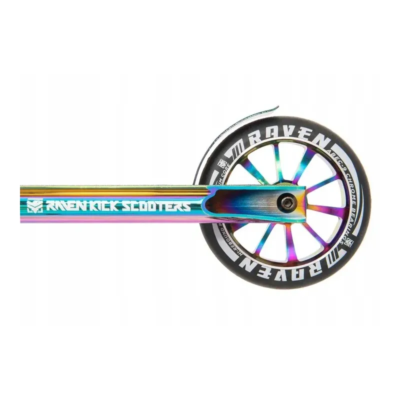 Особо прочный трюковый самокат Raven Code Neo Chrome 120mm