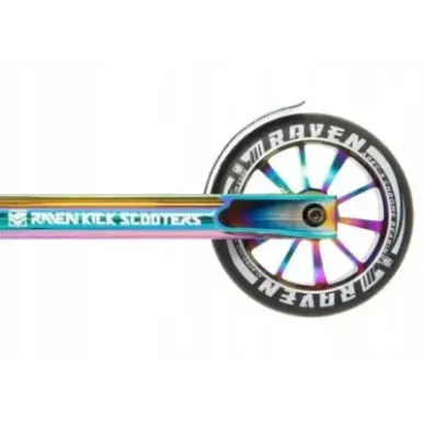 Особо прочный трюковый самокат Raven Code Neo Chrome 120mm