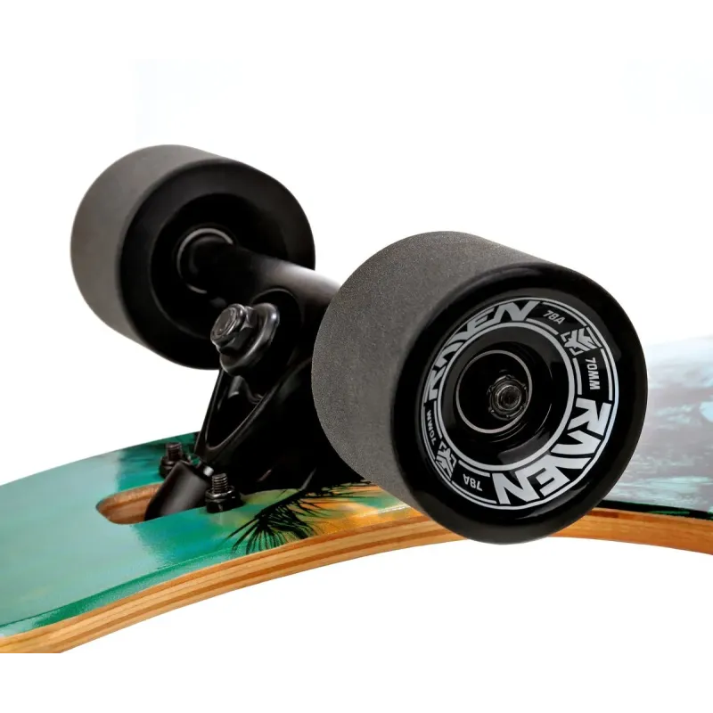 Longboard Raven Miami (pikk), ABEC9, 70mm Longboard Raven Miami (pikk), ABEC9, 70mm