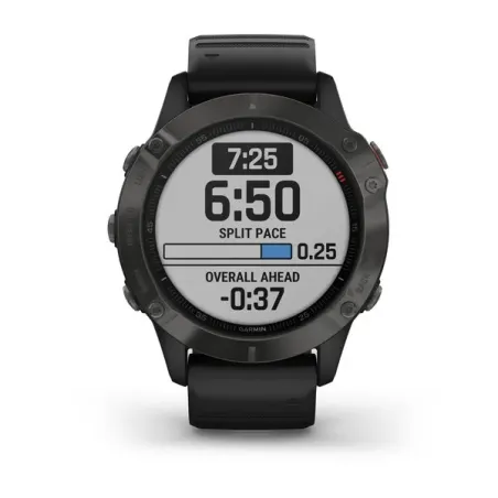 fenix 6,Sapphire,Gray w/Black Band,GPS Watch,EMEA