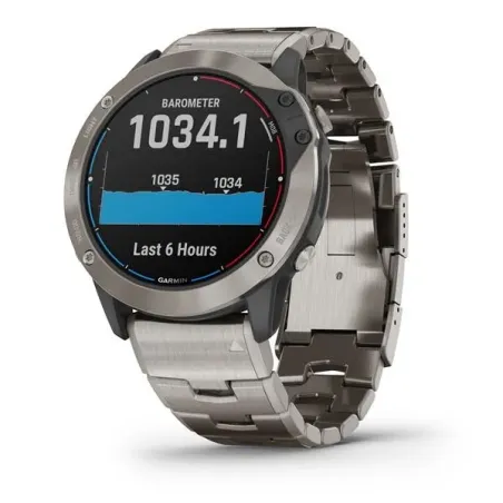 quatix 6 Titanium, Saphhire, Gray w/Ti Band, GPS Watch, EMEA