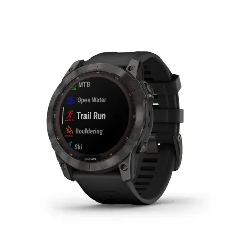 fenix 7X Sapph Sol Carbon Gray DLC Ti w/Black Band EMEA