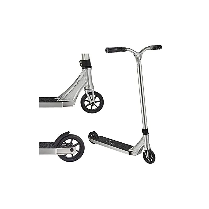 Супер легкий трюковый самокат Ethic Erawan Complete Brushed 110mm