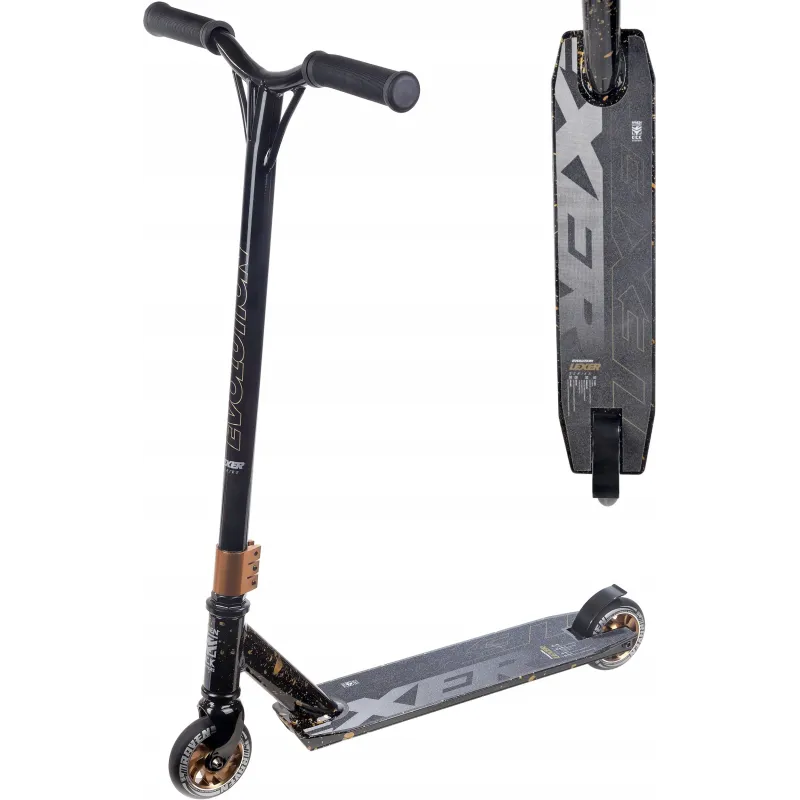 Трюковый самокат Raven Evolution Lexer Gold 100mm