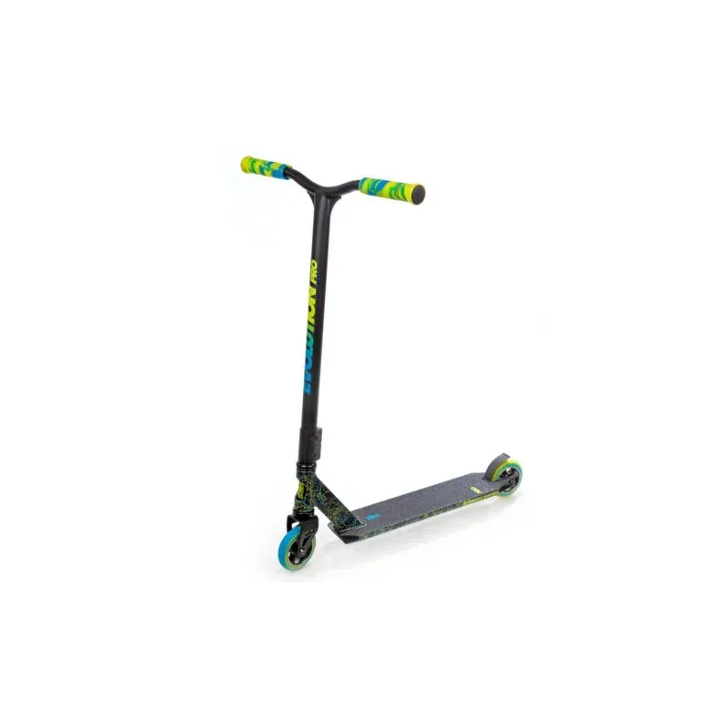 Трюковый самокат Raven Evolution Pro Blue/Lime 110mm