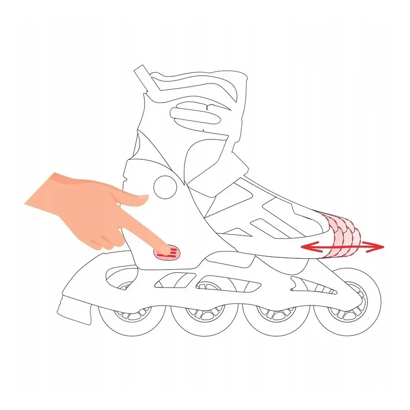 Kolmerattalised rulluisud Raven Profession BIG WHEELS Black 35-39 - 100mm (M)