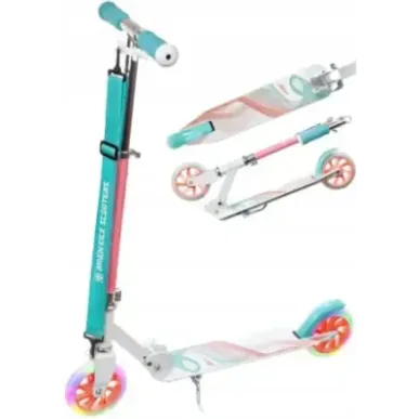 LED ratastega kokkupandav tõukeratas Alice 145mm