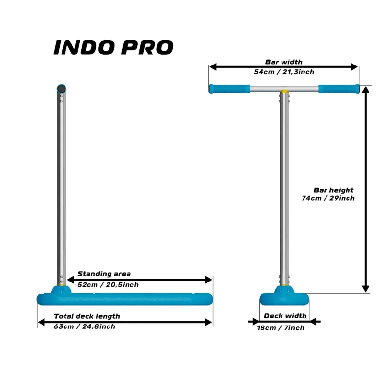 Батутный самокат INDO PRO Батутный самокат INDO PRO