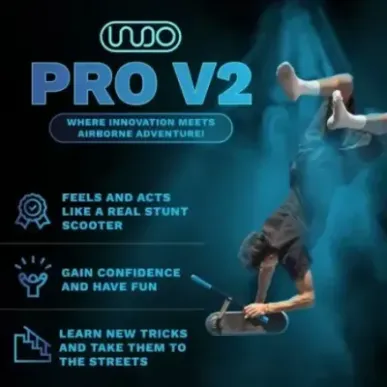 NEW! Батутный самокат INDO PRO V2