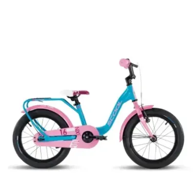 Laste jalgratas S´COOL niXe, 16" sinine/roosa