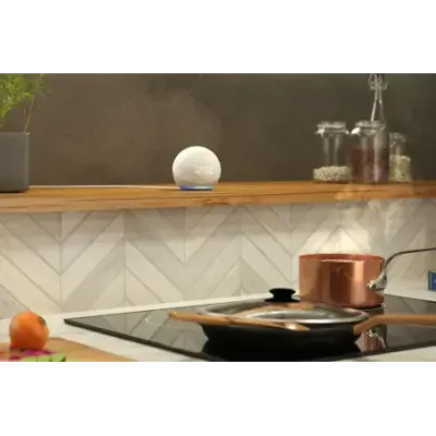 Amazon Echo Dot with clock (4th Gen) Twilight Blue (B7W644)