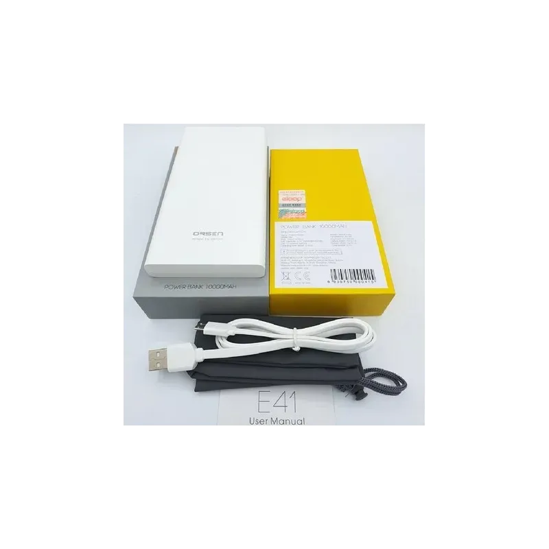 Orsen E41 Power Bank 10000mAh white