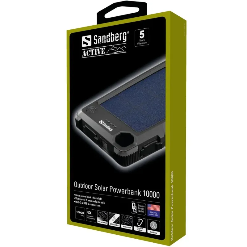 Sandberg 420-53 Outdoor Solar Powerbank 10000