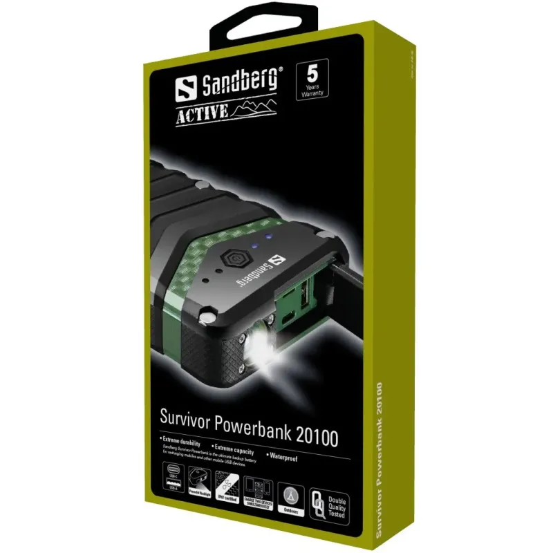 Sandberg 420-36 Survivor Powerbank 20100