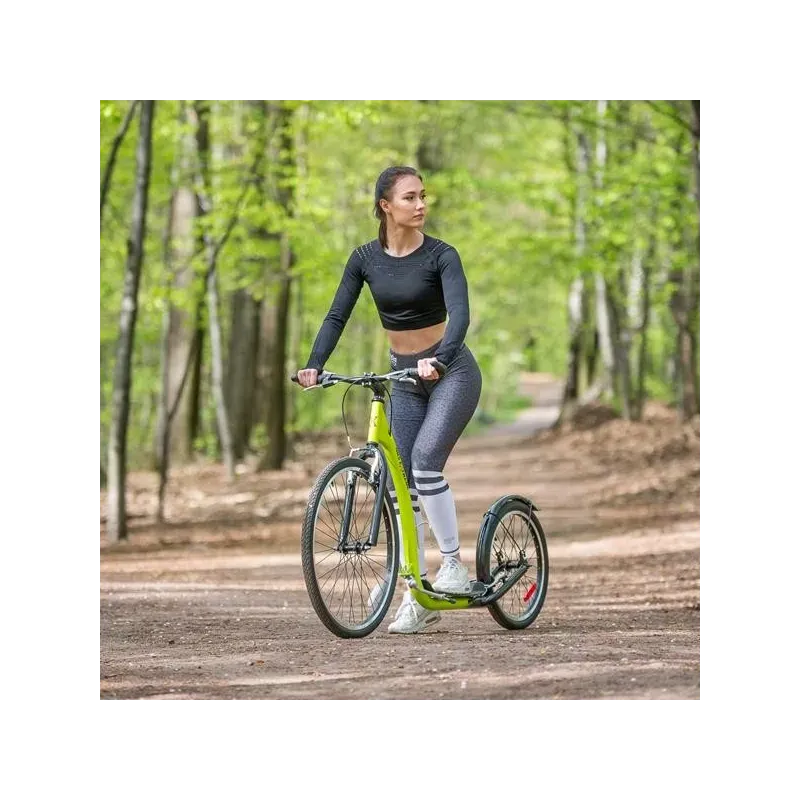 СКУТЕР WHS260 ЗЕЛЕНЫЙ НАКАЧНЫЕ КОЛЕСА 20/16 ДЮЙМОВ NILS EXTREME