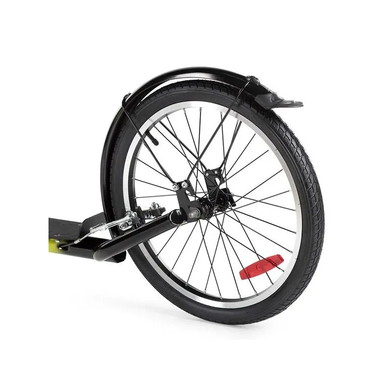 СКУТЕР WHS260 ЗЕЛЕНЫЙ НАКАЧНЫЕ КОЛЕСА 20/16 ДЮЙМОВ NILS EXTREME