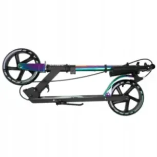 Самокат с большими колесами Raven Celia Black 200mm с ручным тормозом