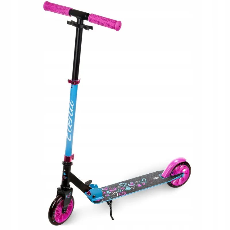 LED ratastega tõukeratas Elena Black 145mm