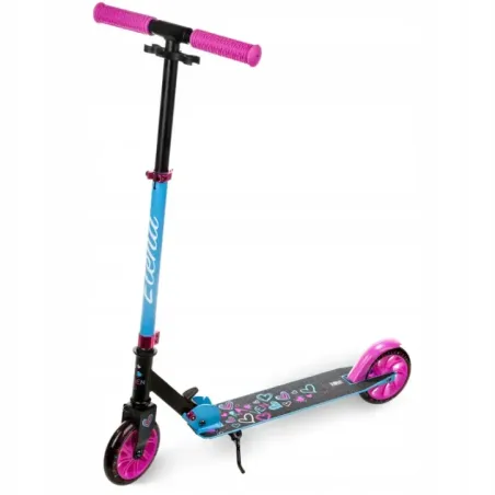 LED ratastega tõukeratas Elena Black 145mm