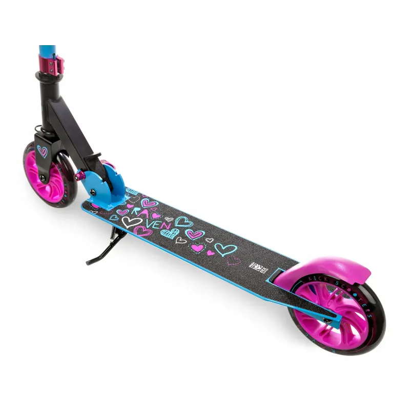 LED ratastega tõukeratas Elena Black 145mm