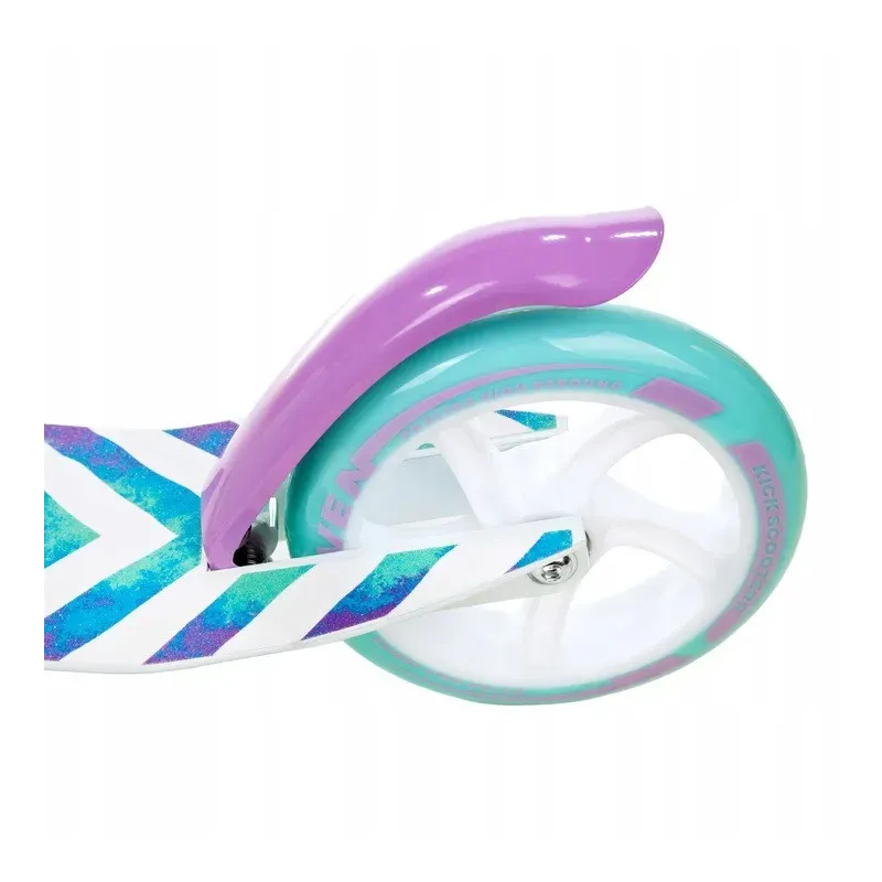 Детский самокат Raven Pastelle 145мм с ручным тормозом и передним