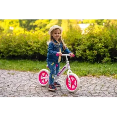 Ультралегкий беговел Croxer Cadea White/Pink