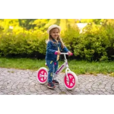 Ультралегкий беговел Croxer Cadea White/Pink