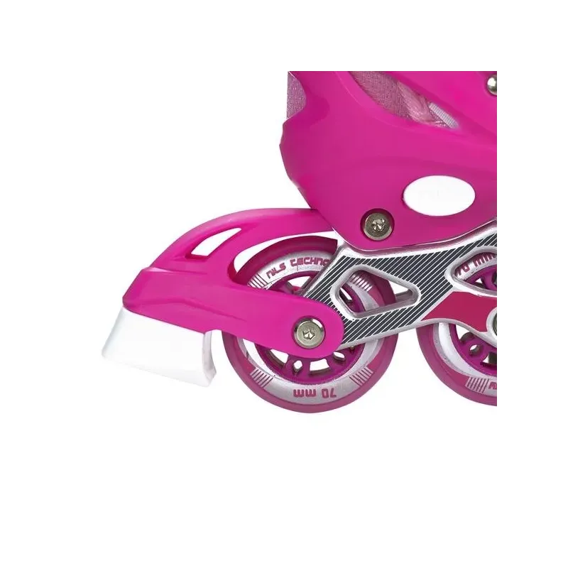 РЯДНЫЕ КОНЬКИ NJ1828 A PINK РАЗМЕР L NILS EXTREME