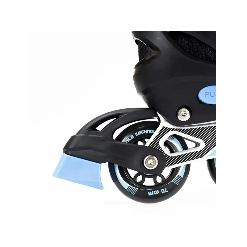 РОЛИКОВЫЕ КОНЬКИ NJ1828 A ЧЕРНЫЕ РАЗМЕР S NILS EXTREME