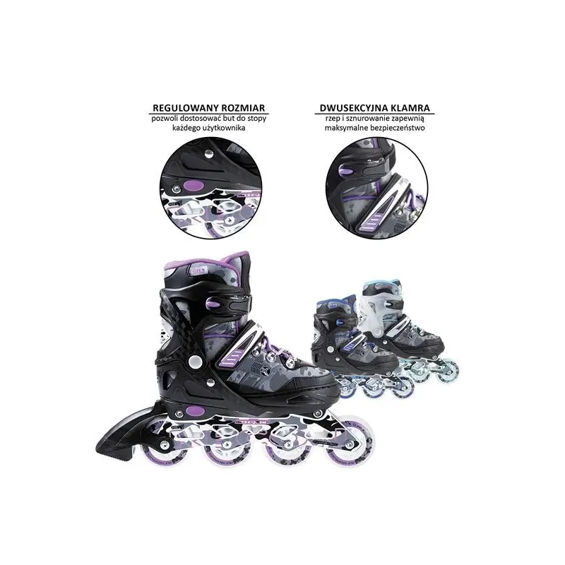 NA1118 A BLUE РАЗМЕР S РОЛИКОВЫЕ КОНЬКИ NILS EXTREME