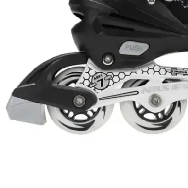 NA1123 A MUSTA SUURUS M (35-38) IN-LINE RUISID NILS EXTREME