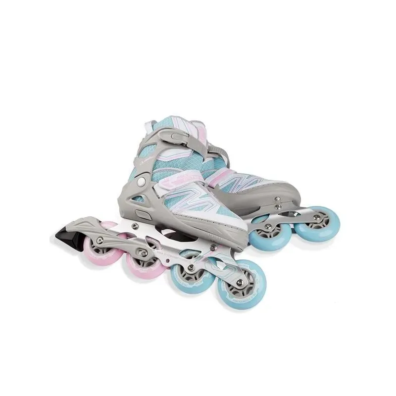 NA14169 A СИНЕ-СЕРЫЕ РОЛИКОВЫЕ КОНЬКИ РАЗМЕР S NILS EXTREME