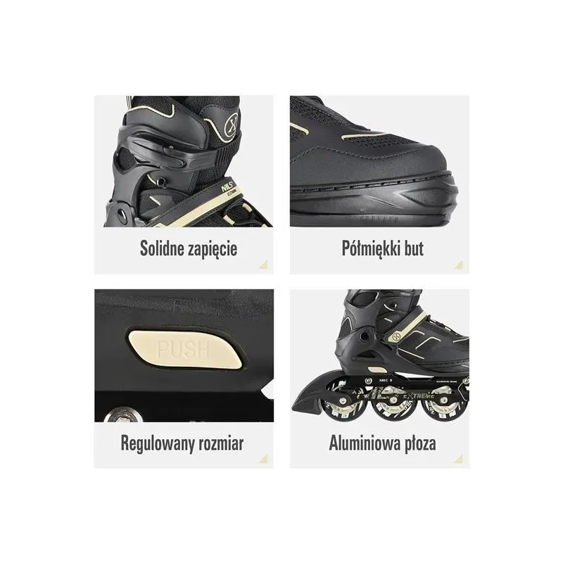 NA14174 A MUST-BEEEŽ SUURUS M IN-LINE RUISID NILS EXTREME