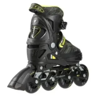 NA11002 BLACK/YELLOW S(31-34)) IN-LINE RUISID NILS EXTREME