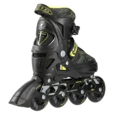 NA11002 BLACK/YELLOW S(31-34)) IN-LINE RUISID NILS EXTREME