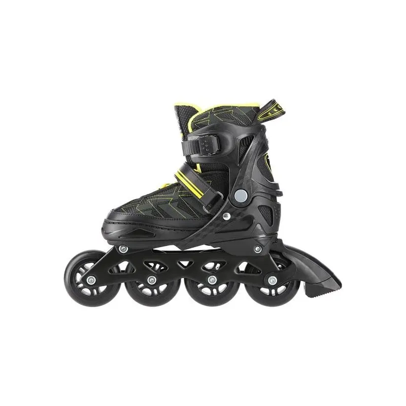 NA11002 BLACK/YELLOW S(31-34)) IN-LINE RUISID NILS EXTREME
