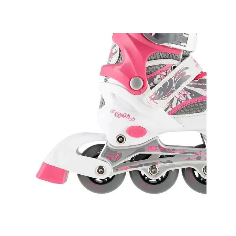 NA10602 РОЗОВЫЕ КОНЬКИ РАЗМЕР S (31-34) NILS EXTREME
